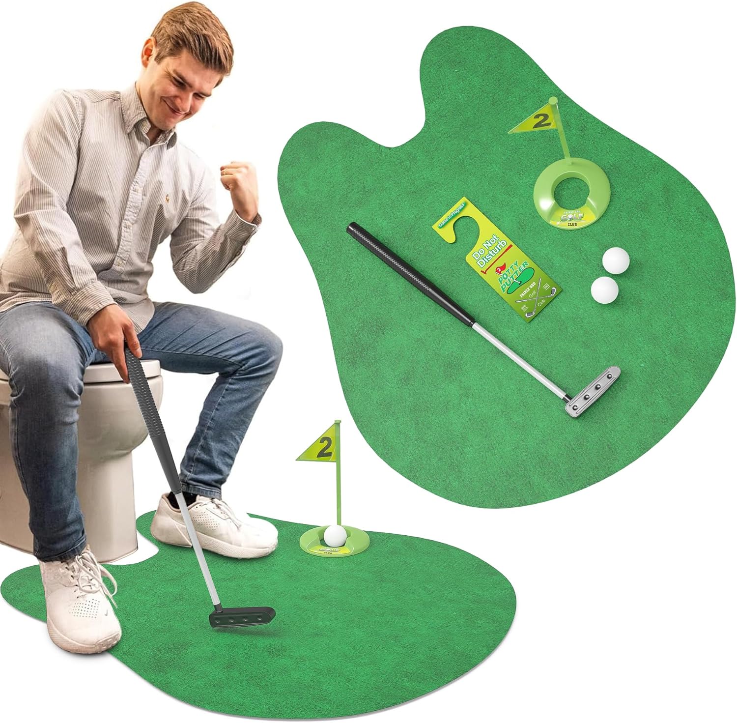 Potty Putter: The Gag Gift That Made Bathroom Time a Hole-in-One