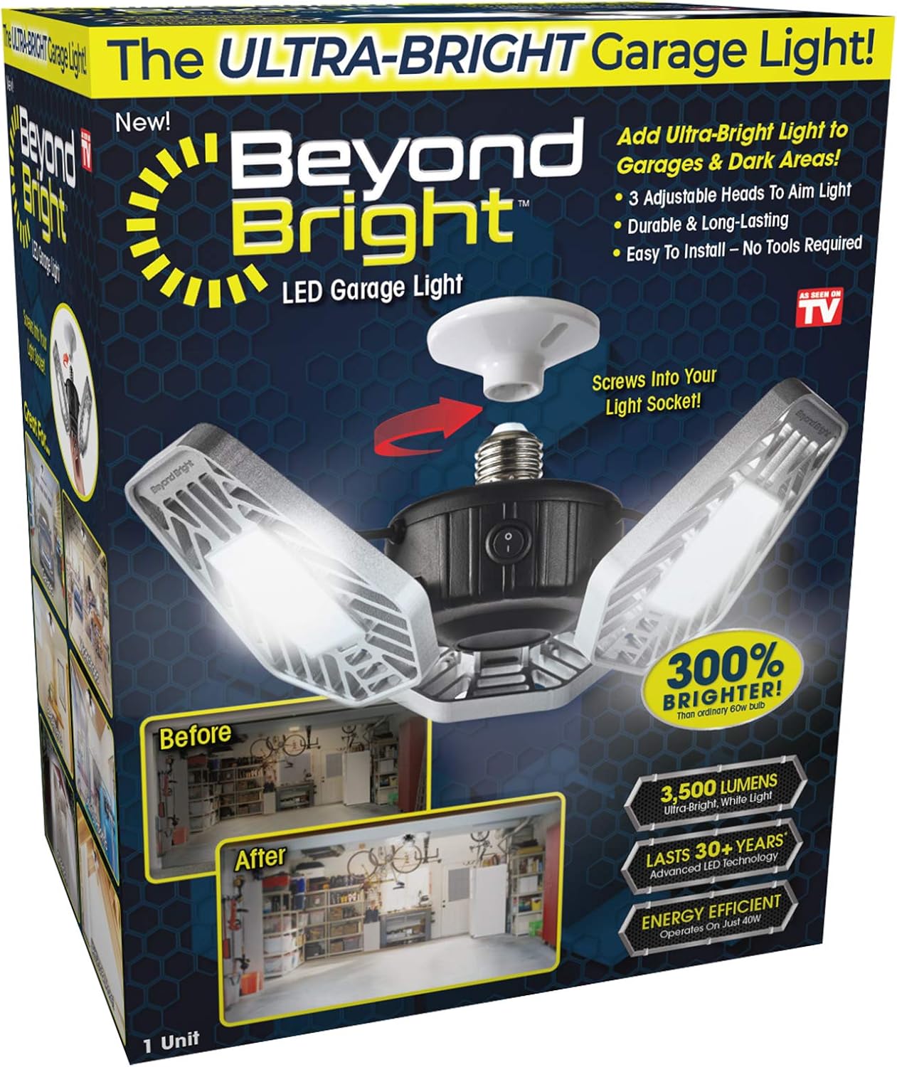 Beyond Bright LED Garage Light: The Super Bright Lighting Solution for Any Space