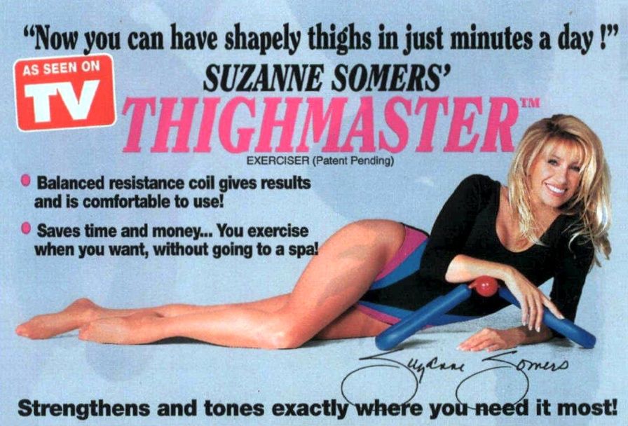 The ThighMaster Phenomenon: How Suzanne Somers Squeezed Her Way Into Infomercial History