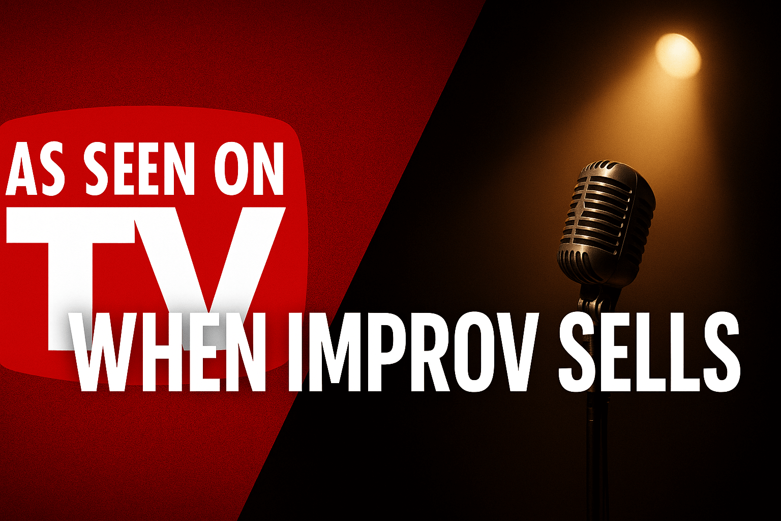 When Improv Sells: What “Whose Line” Gets Right About Infomercials